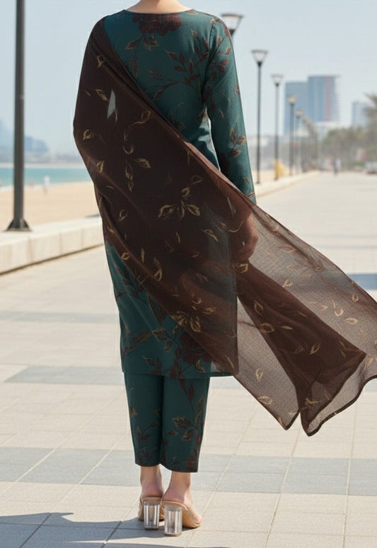 Teal Shadow winter