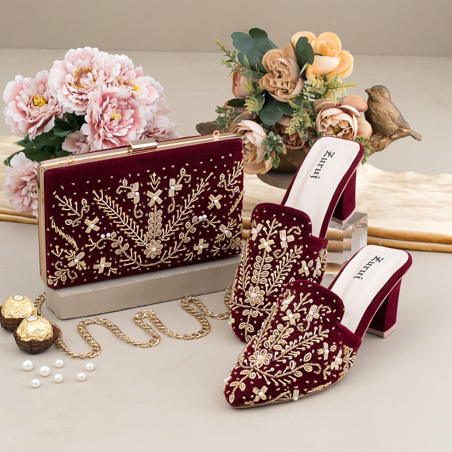 HMC-240-Maroon (Combo Set)