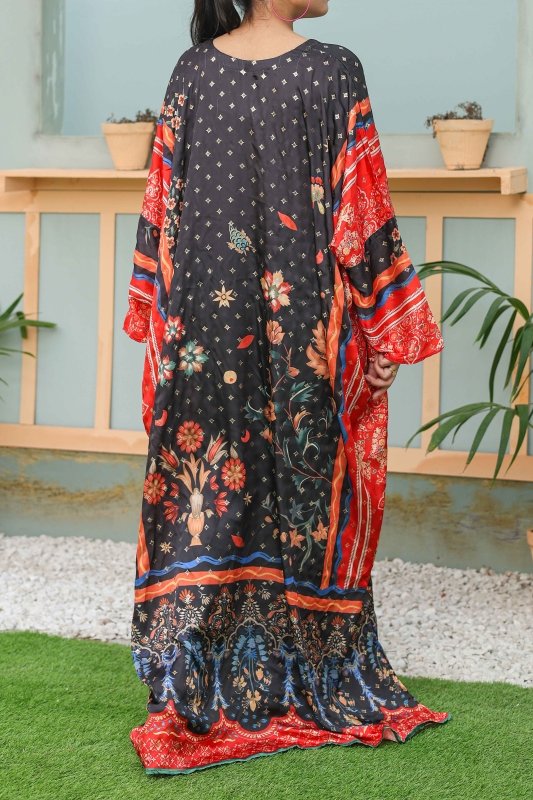 Crimson Twilight Kaftan