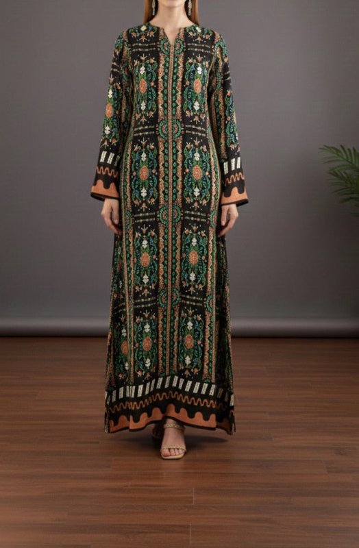 ๐ฟ Emerald Heirloom Kaftan
