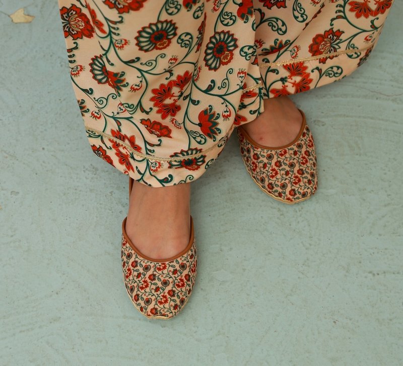 Jasmine Rust Stitched X KHUSSA (COMBO SET)