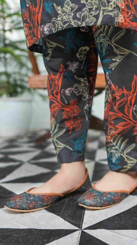 Midnight Flora Stitched X KHUSSA (COMBO SET)