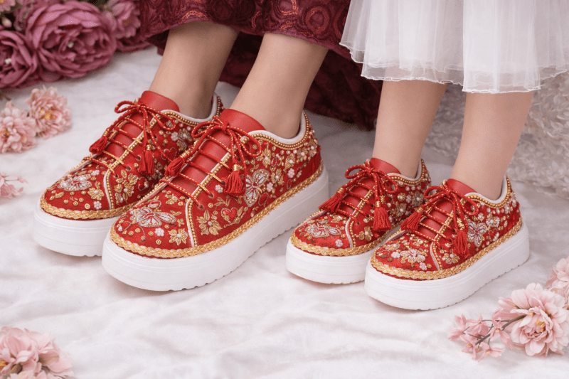 Mommy & Me Sneakers-12 ( 1.5 Inch Sole)