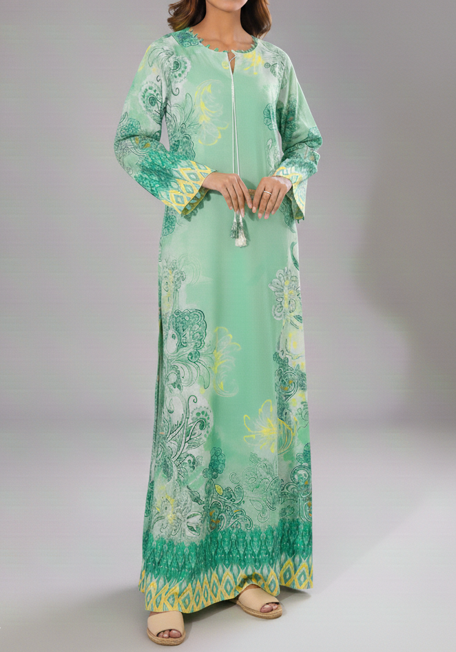 Mint Aura Kaftan