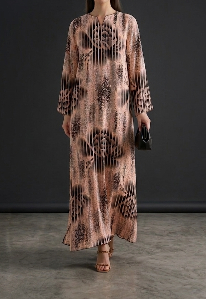 Desert Rose Mirage Kaftan