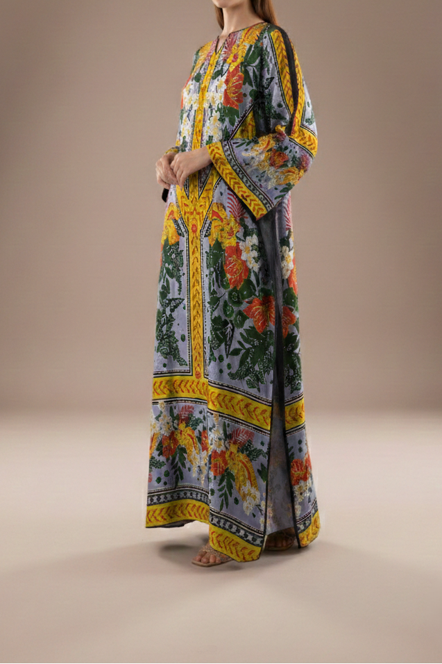 Zar-e-Sunflower Garden Kaftan