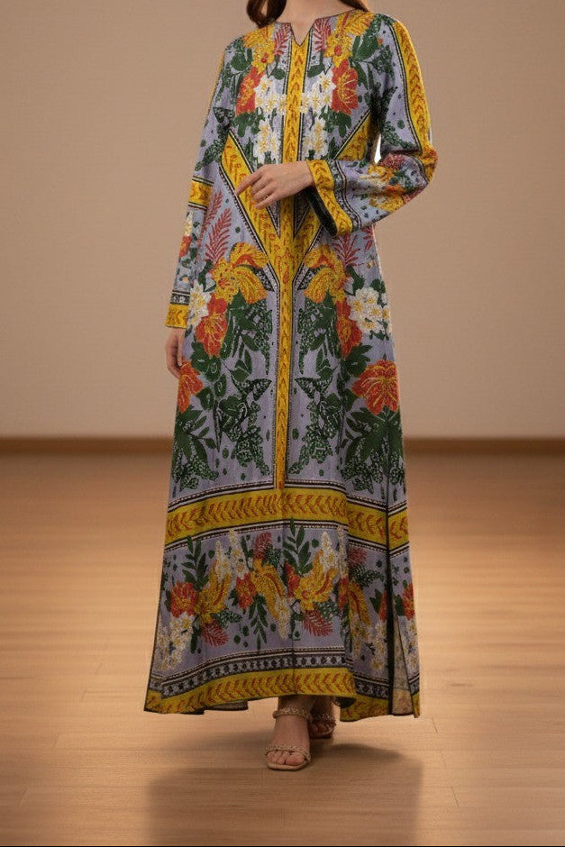 Zar-e-Sunflower Garden Kaftan