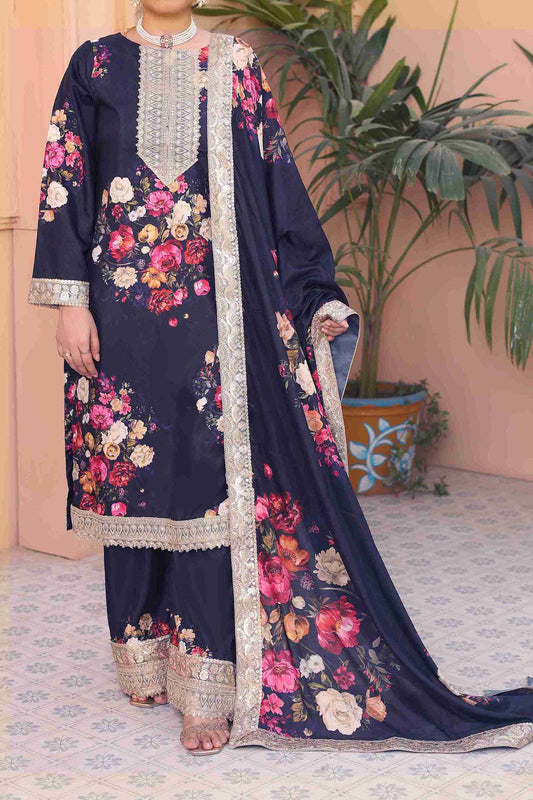 Midnight Navy Garden Luxe