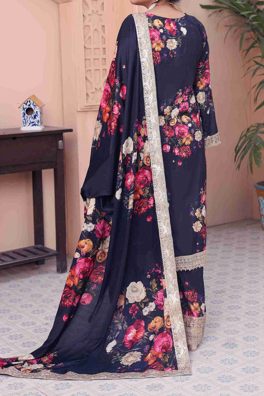 Midnight Navy Garden Luxe