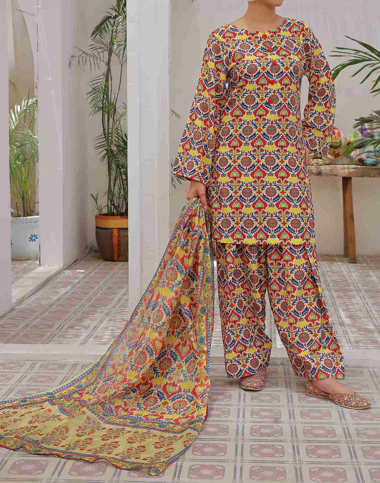Basant Melody Unstitched