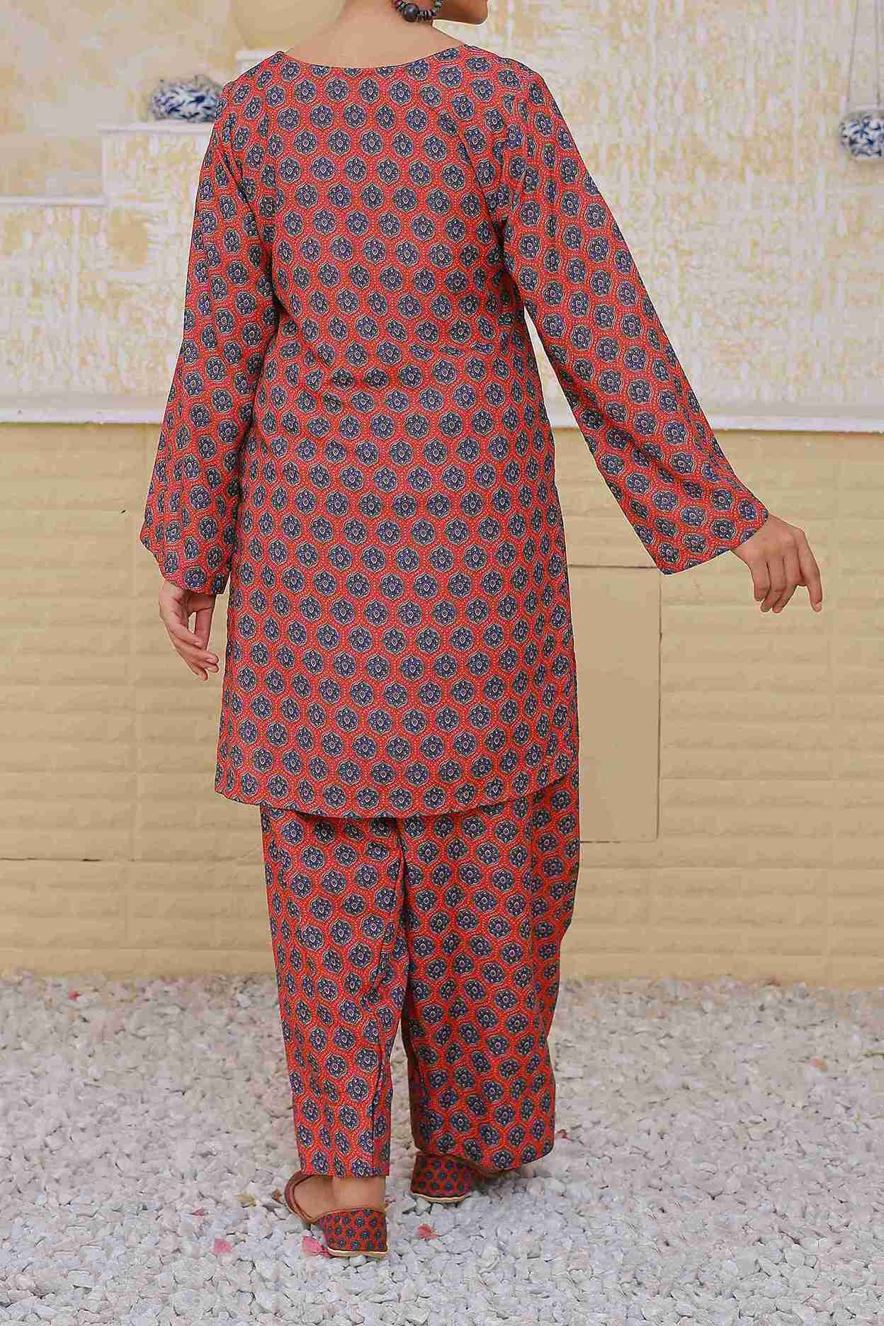 Ajrak Flame Unstitched