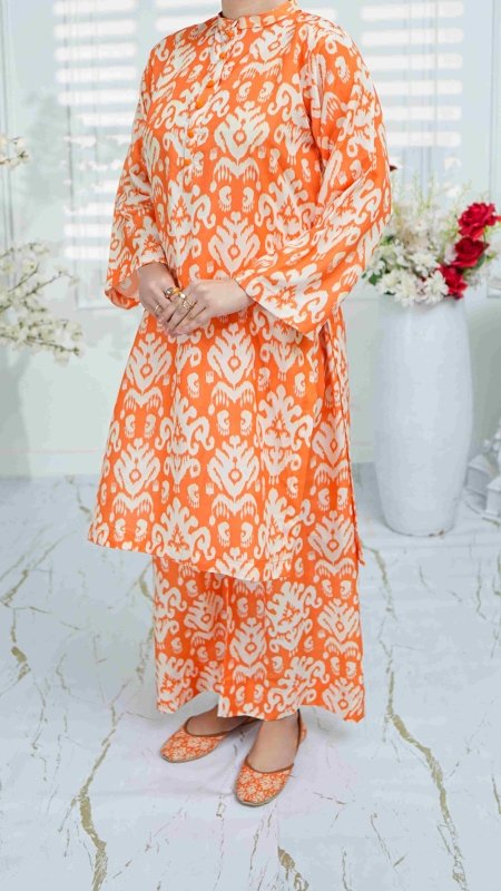 Amber Ikat  Unstitched