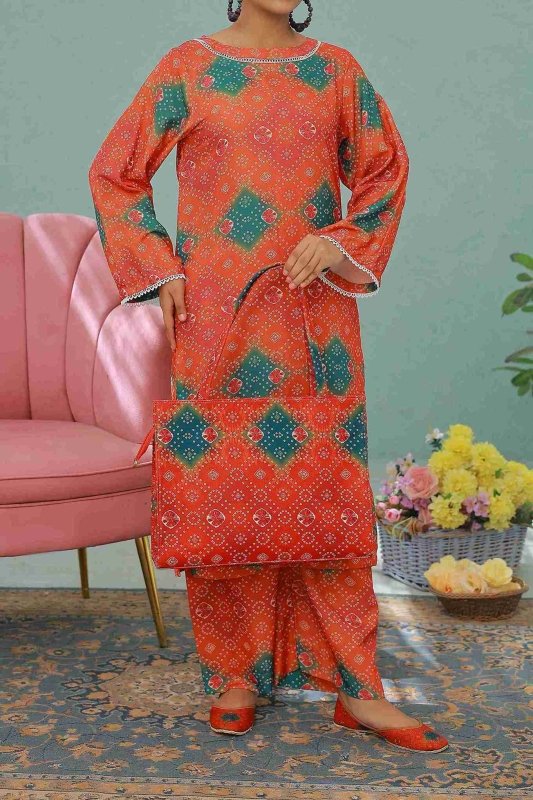 Amber Lotus UnStitched X KHUSSA (COMBO SET)
