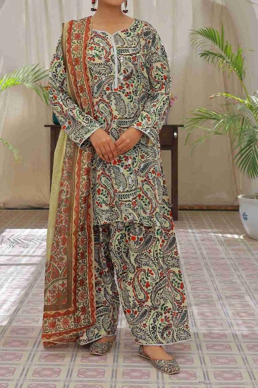 Autumn Garden UnStitched X KHUSSA (COMBO SET)