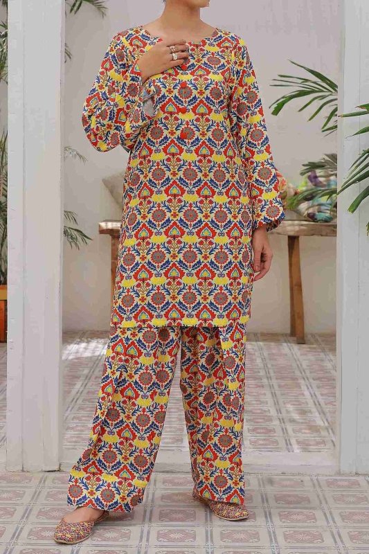 Basant Melody UnStitched X KHUSSA (COMBO SET)