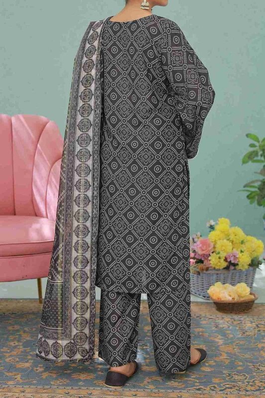 Chic Charcoal UnStitched X KHUSSA (COMBO SET)