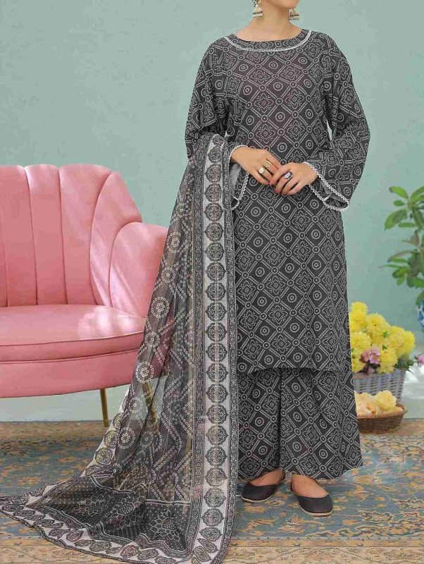 Chic Charcoal Stitched X KHUSSA (COMBO SET)