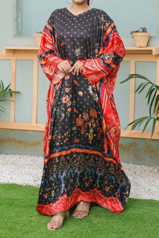 Crimson Twilight Kaftan