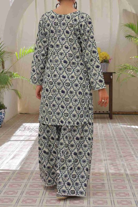 Frosted Florals (Farshi Shalwar)