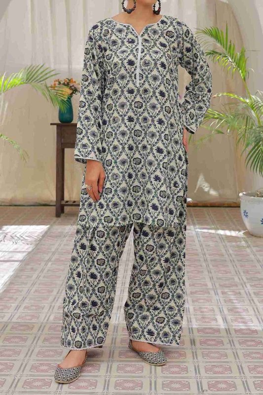 Frosted Florals (Farshi Shalwar)