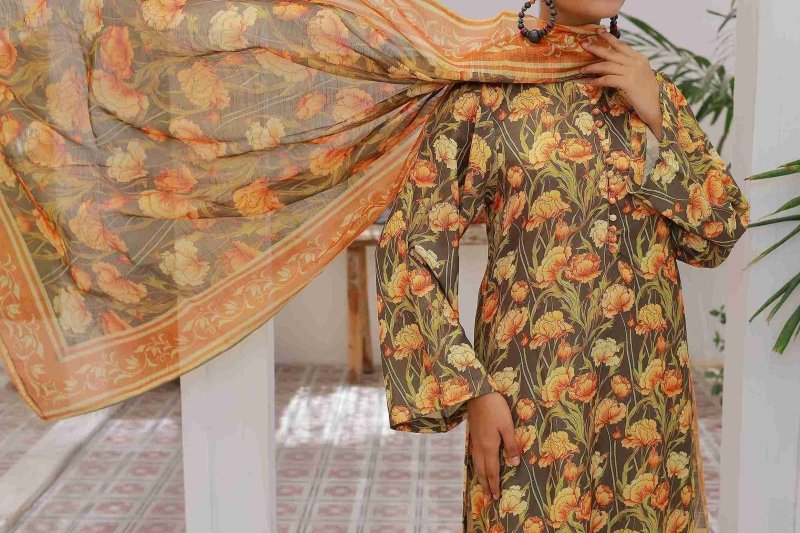 Harvest Petals UnStitched X KHUSSA (COMBO SET)