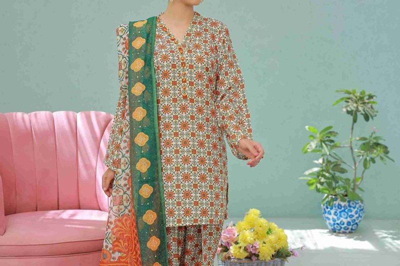 Ivory Garden UnStitched X KHUSSA (COMBO SET)