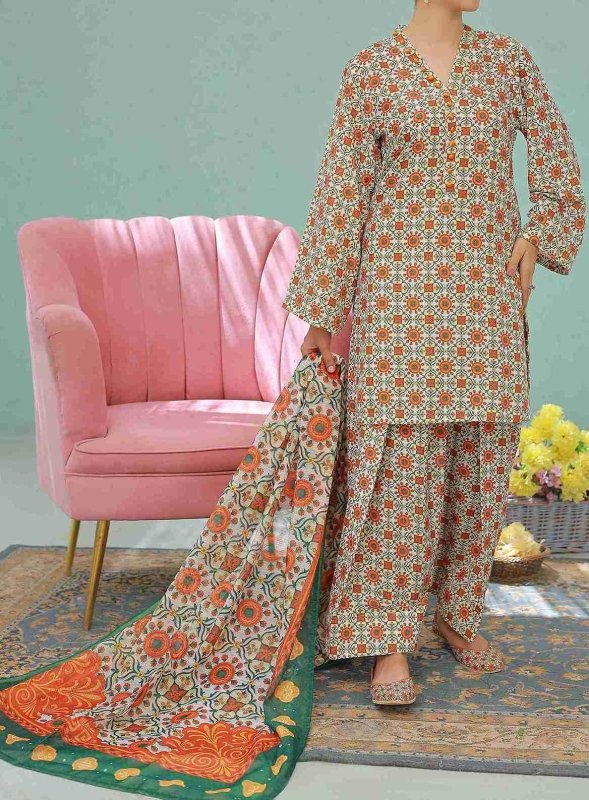 Ivory Garden UnStitched X KHUSSA (COMBO SET)