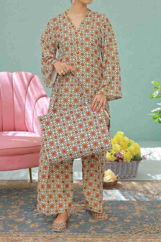 Ivory Garden UnStitched X KHUSSA (COMBO SET)