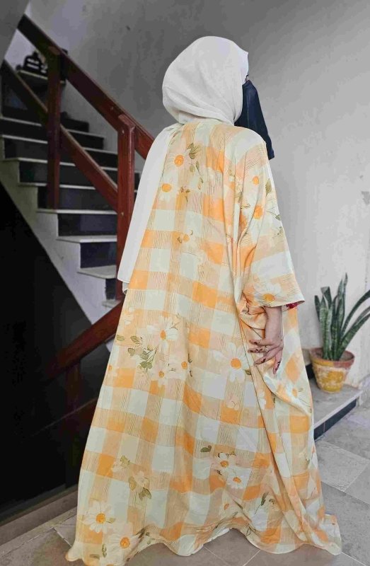 Lemon Bloom Kaftan Tunics