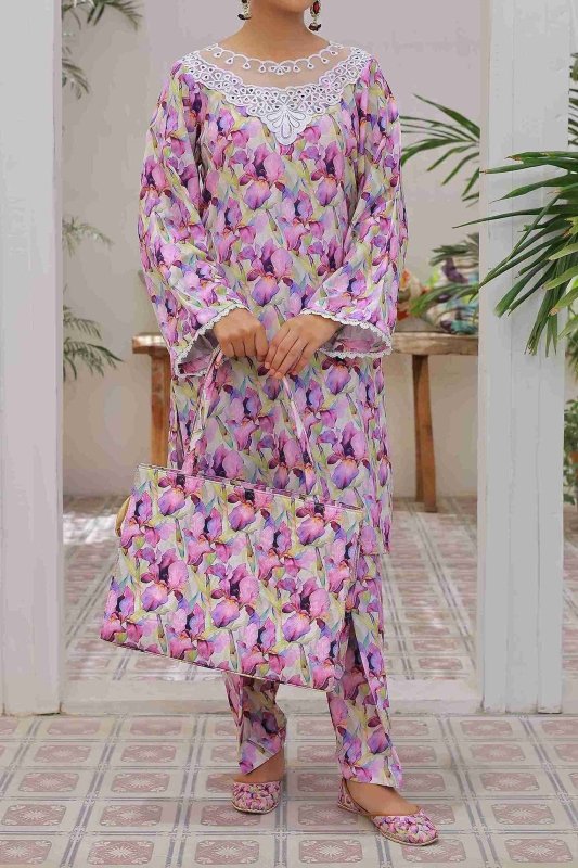 Lilac Breeze UnStitched X KHUSSA (COMBO SET)