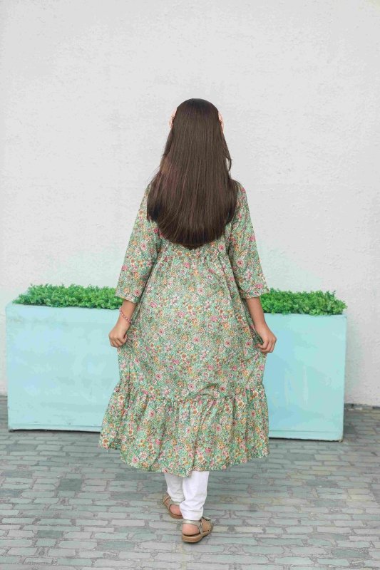 🌼 Meadow Charm Long Frock