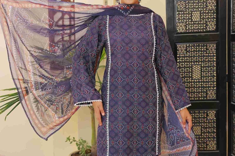 Neel Tara ( Farshi Shalwar ) Stitched X KHUSSA (COMBO SET)