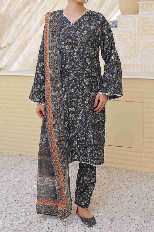 Night Petal UnStitched X KHUSSA (COMBO SET)