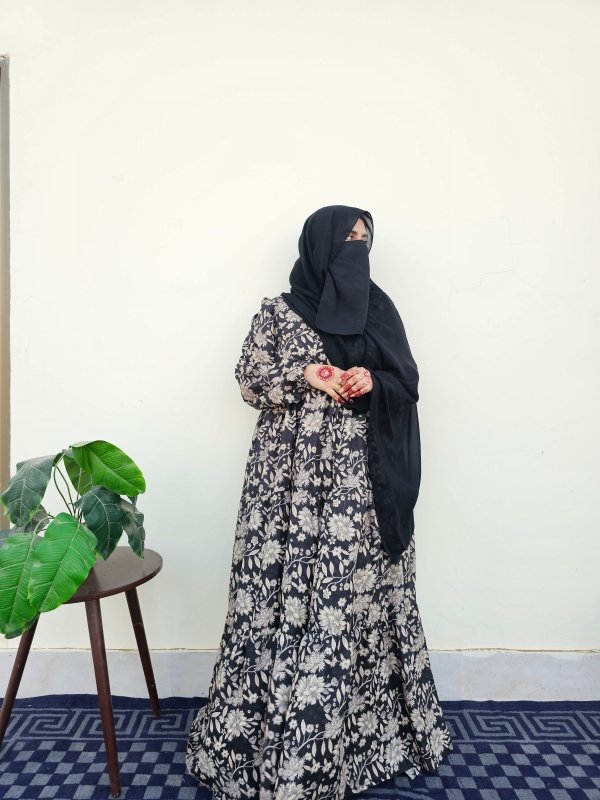 Noir Flora Tunics Dress