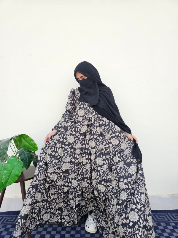 Noir Flora Tunics Dress