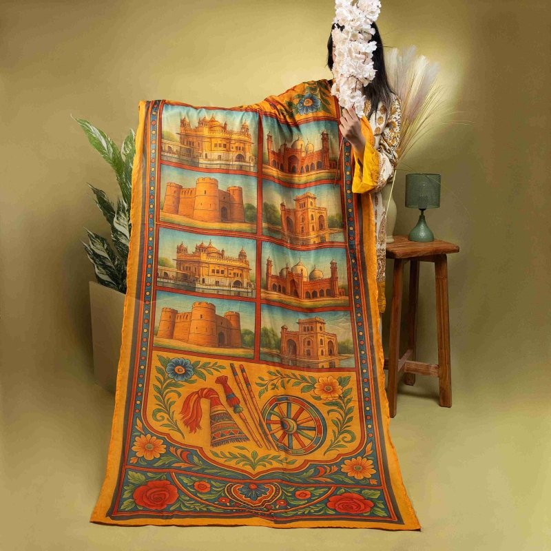 Punjab Panorama Shawl