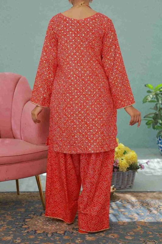 Ruby Radiance (Farshi Shalwar)