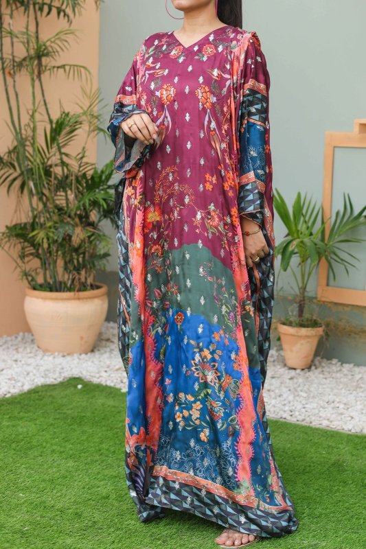 Twilight Bloom Kaftan