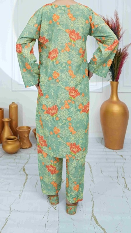 Verdant Bloom Unstitched X Khussa (Combo Set)